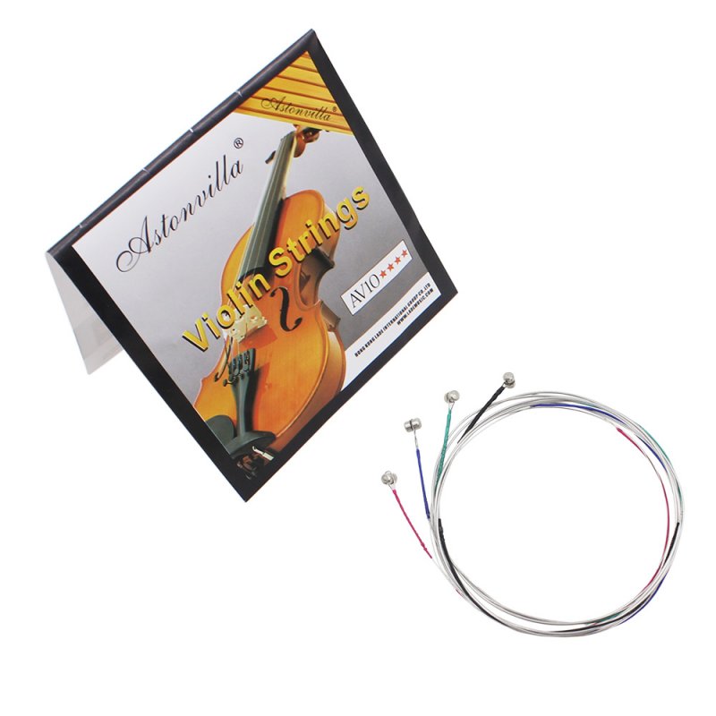 4 Pcs/set Violin Strings E-A-D-G Exquisite Stringed Musical Instrument Parts Accessories 