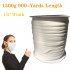 Elastic Cord Sewing Elastic Bands Wide Braided Elastic Rope Spool Elastic String 3mm 1000G 1100 yards