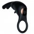 Elastic Delay Ring Vibrating Cock Stretchy Intense Clit Stimulation 10 Modes Couple Sexy Toy Premature Ejaculation Lock Vibrator blue