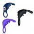 Elastic Delay Ring Vibrating Cock Stretchy Intense Clit Stimulation 10 Modes Couple Sexy Toy Premature Ejaculation Lock Vibrator blue