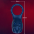 Elastic Delay Ring Vibrating Cock Stretchy Intense Clit Stimulation 10 Modes Couple Sexy Toy Premature Ejaculation Lock Vibrator blue
