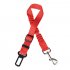 Elastic Reflective Safety Rope Traction Belt for Pet Dogs Supplies Car Seat Pink