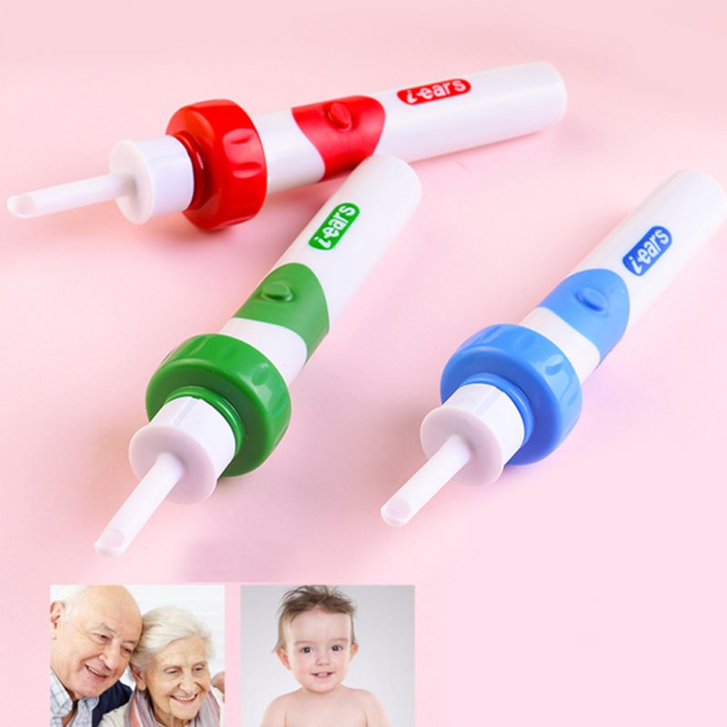 Elderly Kids Wireless Electric Safety Ear Wax Remover Cleaner Vacuum i-ears