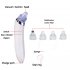 Electric Acne Remover Point Noir Blackhead Vacuum Extractor Tool Black Spots Pore Cleaner Skin Care   White
