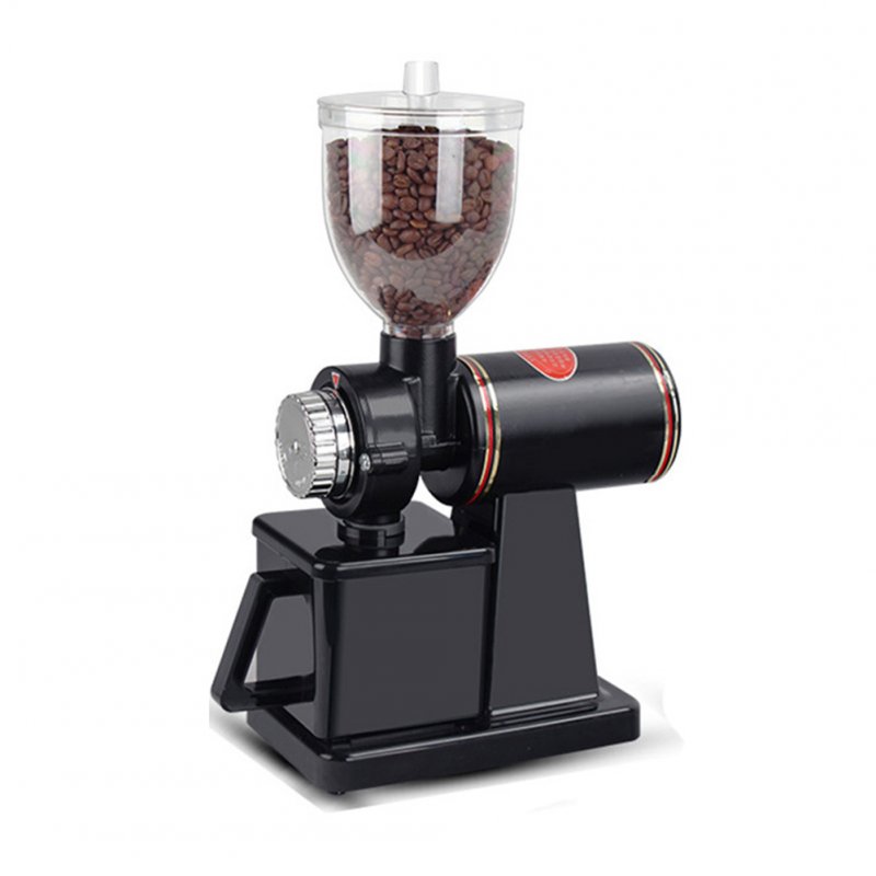 Electric Adjustable Home Coffee Grinder Bean Grinding Machine black_European regulation 220V