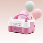 Electric Air Balloon Pump 520L/min Air Flow Rate Balloon Air Pump Inflator For Garland Arch Festival Wedding Birthday Party Celebration Decoration pink