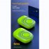 Electric Air Drum Set With Drumsticks Audio Adapter Pedals Audio Cable Electronic Drums Set Portable Drum Machine green