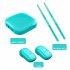 Electric Air Drum Set With Drumsticks Audio Adapter Pedals Audio Cable Electronic Drums Set Portable Drum Machine green