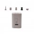Electric Air Pump Portable Air Mattress Pump with Built In Battery   5 Connecting Nozzles