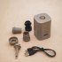 Electric Air Pump Portable Air Mattress Pump with Built In Battery   5 Connecting Nozzles