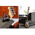 Electric Bass Guitar with Single Pickup  21 Frets and Basswood finish   This is the perfect bass guitar for beginners or use it as a practice instrument