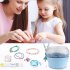 Electric Bead Spinner Kit USB Adjustable Speed Bead Loader ABS Bead Spinner Machine Loader Bowl For DIY Jewelry Creating Beautiful Beaded Designs Necklaces Brac