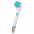 Electric Body Bath Brush Electric Long Handle Bath Brush Silicone Massage Body Scrubber Battery Powered charging Shower Brush 8381A charging   blue English