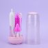 Electric Bottle Brush  Electric Baby Bottle Brush Cleaner Set With 4 Replacement Brush  Rechargeable 2 Modes 360 Degree Rotation Bottle Cleaner For Parents Gift
