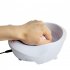 Electric Bubble Nail Soaking Bowl Manicure Machine Nail Remover Manicure Spa Tool For Soak Soothing Relaxing US plug