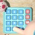 Electric Cartoon Piggy Bank Cute Pig Large Capacity Password Automatic Safe Toys For Children Gifts Ornament pink