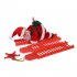 Electric  Climbing  Ladder  Santa  Claus Christmas Ornament Home Christmas Tree Hanging Decor With Music Glowing Red Ladder Elderly