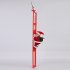 Electric  Climbing  Ladder  Santa  Claus Christmas Ornament Home Christmas Tree Hanging Decor With Music Non Glowing Red Ladder Elderly