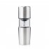 Electric Coffee Grinder Low Noise Stainless Steel Portable Rechargeable Coffee Mill Machine silver