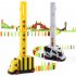 Electric Domino Train Diy Automatic Laying Domino Train Building Blocks Educational Toy For Kids Gifts cow