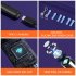 Electric Ear Wax Removal Tool Internal Lithium Battery 3mp Pixel Camera Silicone Ear Tip Wifi Connection Black