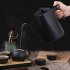 Electric Gooseneck Kettle  Kettle Teapot With Stainless Steel Inner Liner And Cover  Ergonomic Handle  Multifunctional Silent Hot Water Boiler Heater Black wood
