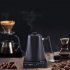 Electric Gooseneck Kettle  Kettle Teapot With Stainless Steel Inner Liner And Cover  Ergonomic Handle  Multifunctional Silent Hot Water Boiler Heater Black wood