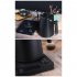 Electric Gooseneck Kettle  Kettle Teapot With Stainless Steel Inner Liner And Cover  Ergonomic Handle  Multifunctional Silent Hot Water Boiler Heater Black wood