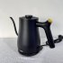 Electric Gooseneck Kettle 304 Stainless Steel Water Boiler 1200W Fast Heating Gooseneck Coffee Tea Kettle Auto Shut off Electric Kettle Ergonomic Handle Design 