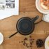 Electric Gooseneck Kettle Coffee Tea Kettle With 1500W Fast Heating Element Gooseneck Spout Anti Slip Base Stainless Steel Hot Water Boiler Heater Black mechani