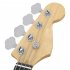 Electric Guitar Beginner Kit Rosewood Fingerboard 4 Strings Bass Accessories With Audio Picks Strap Guitar Bag Cable Wrench Red set