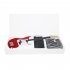 Electric Guitar Beginner Kit Rosewood Fingerboard 4 Strings Bass Accessories With Audio Picks Strap Guitar Bag Cable Wrench Red set