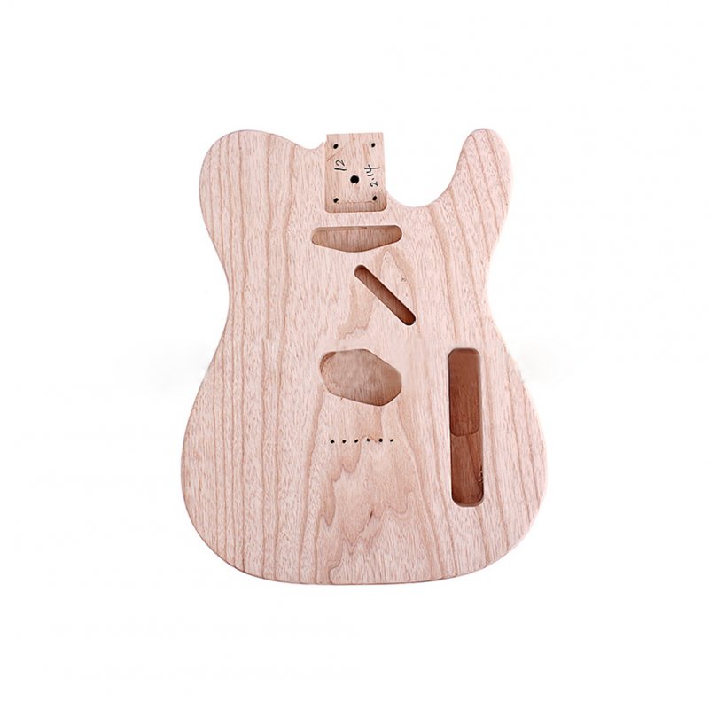 Electric Guitar Body Ash for Tl Electric Guitar 51*39*8cm Wood color