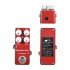 Electric Guitar Effector Metal Distortion Guitar Pedal with LED red