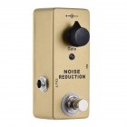 Electric Guitar Effector Noise Reduction Metal Effector with LED Golden