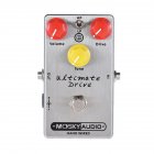 Electric Guitar Effector Touch sensitive Response Overload Effects Silver