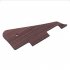 Electric Guitar Pick Guard Scratch Plate with Bracket for LP Style Guitar Parts Wood color