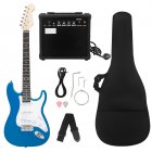 Electric Guitar Professional 4 String Exquisite Stylish Bass Guitar Music Equipment With Power Line Bag Wrench Tool