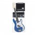 Electric Guitar Professional 4 String Exquisite Stylish Bass Guitar Music Equipment With Power Line Bag Wrench Tool White