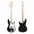 Electric Guitar Professional 4 String Exquisite Stylish Bass Guitar Music Equipment With Power Line Bag Wrench Tool White