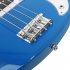 Electric Guitar Professional 4 String Exquisite Stylish Bass Guitar Music Equipment With Power Line Bag Wrench Tool White