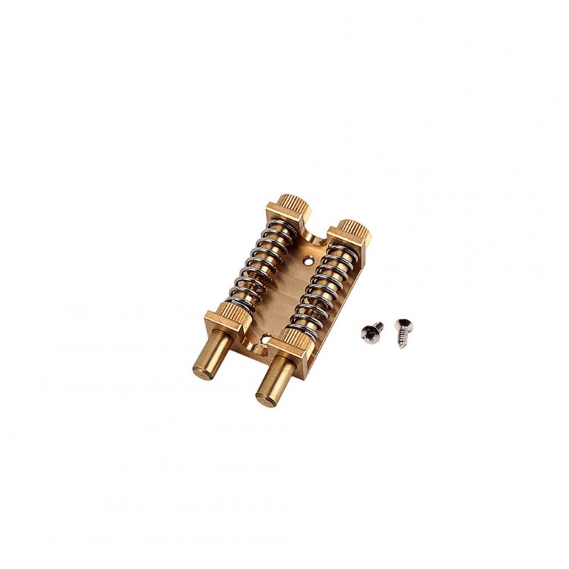 Electric Guitar Tremolo Bridge System Stable Double Brass Rod Device for Stratocaster Strat ST
