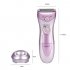 Electric Hair Trimmer Women Shaver Razor Home Use Rechargeable Waterproof Shaving Machine Pink