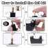 Electric Hand Drill Tools Set  Mini Electric Drill With Usb Cable  Round Drill Body  Wrench  10 Twist Drill Bits  100 Eye Screws  11000rpm Idle Speed Jewelry Dr