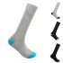 Electric Heated Socks 3 Heat Settings Battery Operated Machine Foot Warmer For Hiking Ski Camping Men Women pure black
