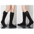 Electric Heated Socks 3 Heat Settings Battery Operated Machine Foot Warmer For Hiking Ski Camping Men Women pure black