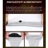 Electric Heated Socks 3 Heat Settings Battery Operated Machine Foot Warmer For Hiking Ski Camping Men Women pure black