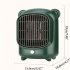 Electric Heater Lightweight Portable 30db Low Noise Flame Retardant Space Heater for Bedroom Living Room Office US Plug