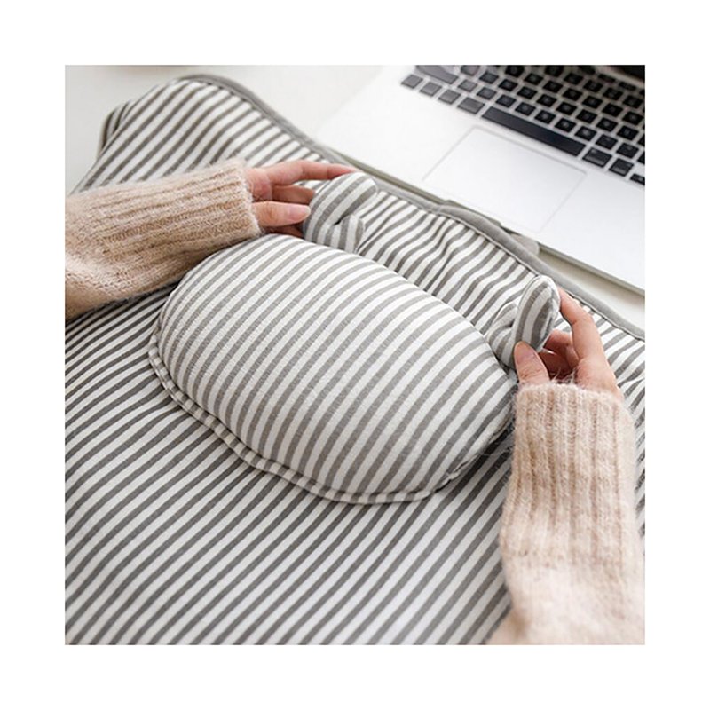 Electric Heating Blanket With Cartoon Hand Warmer 5V Safe Voltage Washable Fast Heating USB Heated Blanket