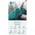 Electric Heating Blanket With Cartoon Hand Warmer 5V Safe Voltage Washable Fast Heating USB Heated Blanket  72CM x 115CM  green